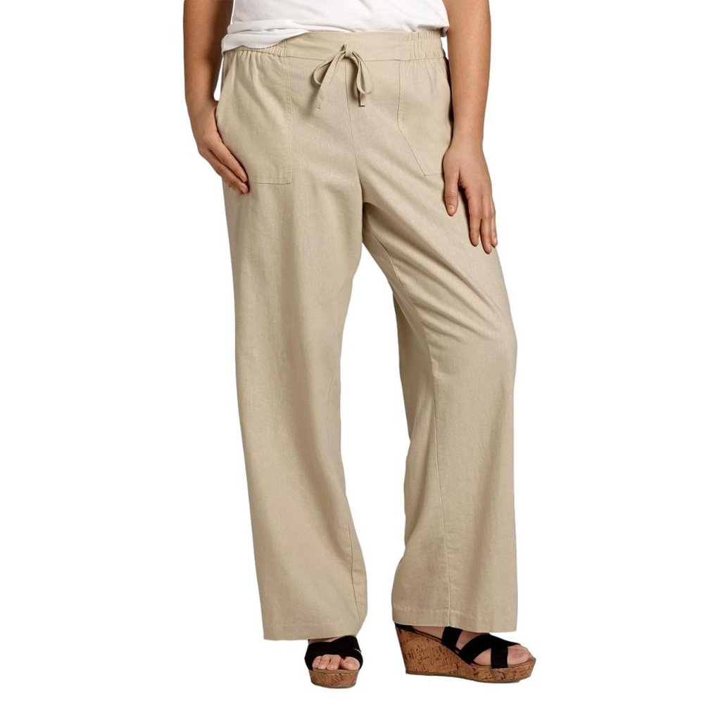 Linen Palazzo Pants